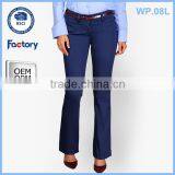 Ladies Chino Pants,brand Name Women Pants,flare Chino Pants thumbnail-1