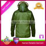 Custom Varsity Jacket Wholesale/ Polyester Fabric Down Jacket With Fur Hood thumbnail-2