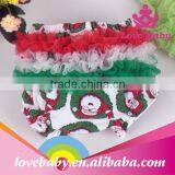 Wholesale New Desgin Cotton Cute Baby Ruffle Bloomer Baby Diaper Cover thumbnail-1