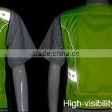 Cool Waterproof Yellow LED Flashing Motorcycle Reflective Vest thumbnail-4