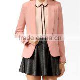 Textured Shawl Collar Blazer thumbnail-1