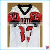Predators Football Jersey and Shorts Set - Sublimated Printing - White/Red/Blue thumbnail-2
