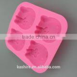 Wholesale High Quantity Eco-friendly Face of Kitty Shape Silicone Chocolate Mould,soap Mold,diy Cake Mould thumbnail-4