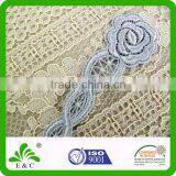 Designs Beautiful Flower Shape Embroidery Patch/fabric Flower Applique thumbnail-2