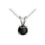 Gothic Style Trendy Fashion Jewelry Necklace Circle Black Zircon Necklace