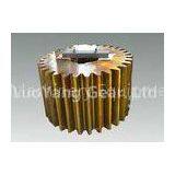 High Hardness Machining And Heat Treatment Gear , Spur Gear For Transmission Equipment For Ship