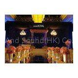 4X 8 Meters Fireproof Black Velvet DJ LED Star Curtain , Led Star Cloth Curtain thumbnail-1