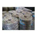 Weave Galvanized Stainless Steel Barbed Wire For Grass Boundary / Railway