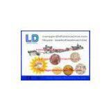 Screw Self-cleaning 3D Snack Pellet Machinery for Fried Snacks , Pellets Extruding Machine