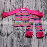 Yawoo promoted wholesale Aztec patterns cotton simple outfits kids clothes online