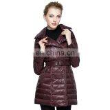 Elegant Ladis Down Coat Long Pattern Warm Women Down Jacket thumbnail-1