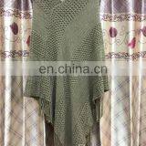 Wholesale Pullover Knitted Poncho Wool Sweater Design for Girl thumbnail-4