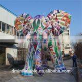 Giant Inflatable Elephant With LED for Park Decoration thumbnail-4
