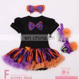 New Design Baby Green Ruffle Raglan Dress Matching Red Ruffle Pants Boutique Girl Clothing Christmas Outfits Wholesale