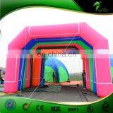 Custom Logo Paste Inflatable Arch Line With Internal Fan thumbnail-1