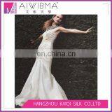 On Stock Yarn Dyed Dupioni Silk Fabric Stiff Silk Fabric White Wedding Fabric