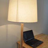 Wooden Floor Lamp Light thumbnail-3