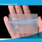 2023  NFC smart RFID card transparent PVC card business card