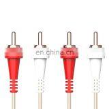 Low Price High Quality 35mm Male Stereo to Male 2rca 3 Rca Female Cable thumbnail-2