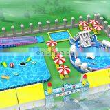 2019 High Quality Inflatable Water Swimming Pool Amusement Park Equipment for Sale thumbnail-4