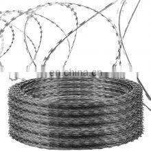 Low Price Concertina Hot Dipped Galvanized Razor Barbed Wire thumbnail-1