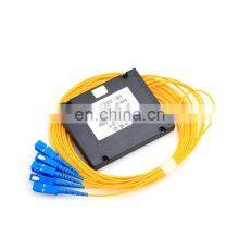 SCAPC 1.5 Meter Length Fiber Optic 1*4 1*8 1*16 ABS Box PLC Splitter