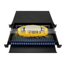 Supply Patch Panel 48 Ports 2U Odf Rack Mount Slide 48 Port Fiber Optic Patch Panel thumbnail-5