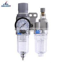 Air Combination AFC2000 Pneumatic Filter Two Unit Pressure Drain Air Filter Regulator FRL Unit With Lubricator Gauge thumbnail-5