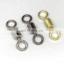 1000PCS Stainless Steel Fishing Swivel Sizes Solid Connector Ball Bearing Snap Fishing Swivels thumbnail-4