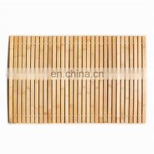 New Modern Eco-friendly Bathroom Mats Non-slip Best Quality Bathroom Mats Floor Household Nature Bamboo Bathroom Mat