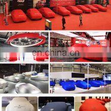 Factory Wholesale Water Satin Resistant Snow/Scratch Proof Surface Stretchable Solar Automatic Car Cover With Indoor Soft Fleece thumbnail-2