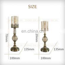 Bronze European Antique Candlestick Candle Holder thumbnail-2