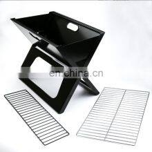 Custom Wholesale Outdoor Easily Assembled Folding Grill Camping Portable Charcoal BBQ Grill Parrillas Portatil Barbacoa thumbnail-4