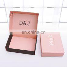 Folded Corrugated Paper Cardboard Clothing Shoes Packing Custom Printed LOGO Marbling Luxury Shipping Packaging Paper Box thumbnail-5