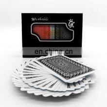 Cheap New Quality Custom Logo Water Proof Colored Casino Poker Size Playing Cards thumbnail-3