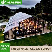 Customized White Aluminum Outdoor Tents With Shade for Wedding Party and Event Events 30x90 150 People Wedding Tent