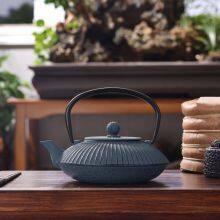 800ml Free Handmade Samovar Cast Red Mini Iron Teapot Cast Iron Kettle Teapot Tea Set Rom Clay Ename thumbnail-4