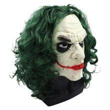 DC The Joker Mask Halloween Horror Theme Party Cosplay Killer Clown Latex Caps Masks thumbnail-4