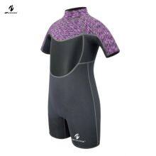 Kids Wetsuit Cute Surfing Suit for Tropical Climates Back Zip Swimsuit Neoprene Surfing Wear thumbnail-1