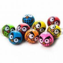 Factory Wholesale Various Design Hot Sale Printed Bouncy Ball Bouncy Toy Rubber Balls thumbnail-2