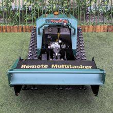 Vigorun Self Propelled RC Track Lawn Mower 200m Control Distance 9Kw 420cc Remote Mulcher for Roadside Greening thumbnail-2