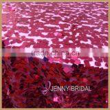 SQN74 Best Price Gorgeous Raspberry Beaded Table Clothes Wedding Quality Choice thumbnail-2
