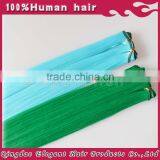 2014 New Full Cuticle Beautiful Colors Qingdao Synthetic Hair Weft thumbnail-1