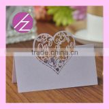 Popular Laser Cut Wedding Decoration Place Card Holder Table Seat Card ZK-53