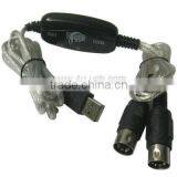 Hight Quality USB to MIDI Keyboard Interface Converter Cable thumbnail-1