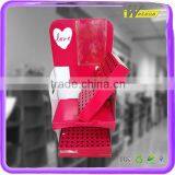 Supermarket Retail Cardboard Chocolate Wall Display Shelves With Plastic Bag thumbnail-2