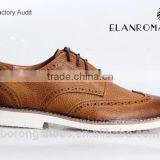 British Style Casual Shoe for Men With Brogue Design Leather Casual Shoe thumbnail-2