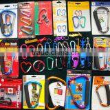 Fashion Style Colorfule Aluminum Snap Hook,Star Shaped Aluminum Carabine Snap Hook thumbnail-2