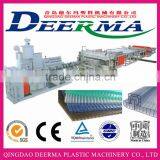 hollow polycarbonate sheet production line