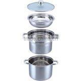 Stainless Steel Pasta Cooking Pot With Strainer thumbnail-1